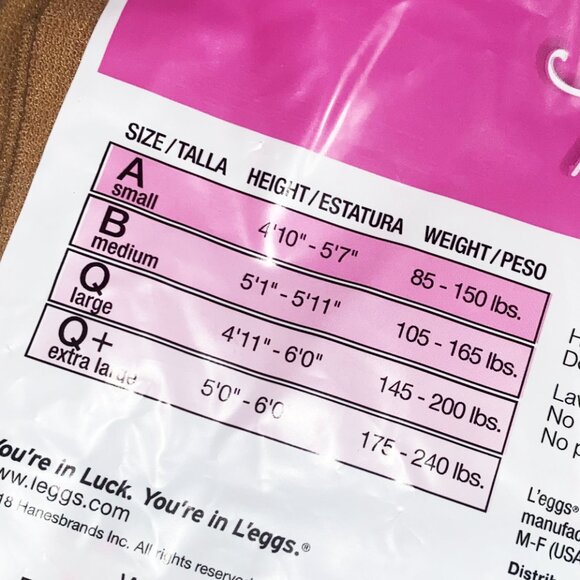 3 NEW L'EGGS "SILKEN MIST" SIZE Q NUDE PANTYHOSE / SHEER TIGHTS - Picture 3 of 4